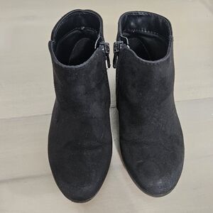 Toddler girl black boots